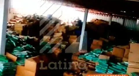 Pañales del Ministerio de la Mujer: video muestra su mal estado de almacenaje