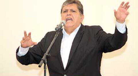 García señaló que su partido no tiene los recursos para indagar actividades ilícitas de sus militantes.