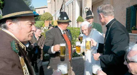 En Bavaria, región alemana donde nació, celebrar con cerveza es casi una obligación.