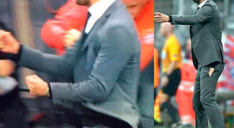 Bayern Múnich: Pep Guardiola celebra los goles hasta romper los pantalones