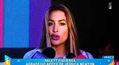 Milett Figueroa: "Me encantaría representar a mi país y ser Miss Perú"