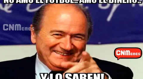 Joseph Blatter renunció a la FIFA y aquí están sus memes