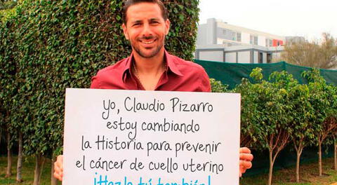 Claudio Pizarro. 