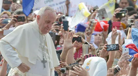 Nuevamente el papa acaparó el interés de una multitud, esta vez en Paraguay.