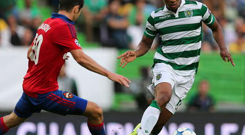 Sporting de Lisboa: Carrillo fue figura en triunfo de 2-1 ante CSKA Moscú
