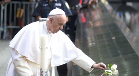 Sumo Pontífice expresó que en ese lugar el dolor es palpable y recordó a los fallecidos en ese salvaje atentado.