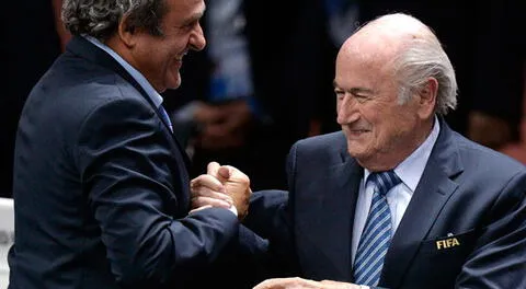 Blatter y Platiní en un extraño caso de dos millones.