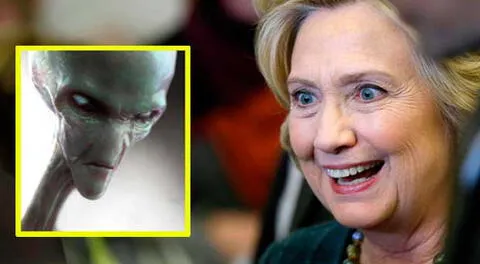 Hillary Clinton hará de todo para averiguar sobre la existencia alienígena.
