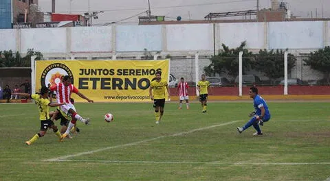 Angelo Cruzado fue el autor del primer gol de Loreto : FOTO: PRENSA SEGUNDA