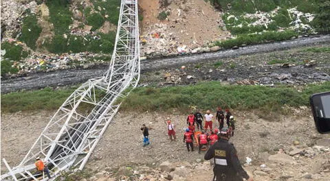 Edelnor investiga causas de la caída del puente en Avenida Morales Duárez