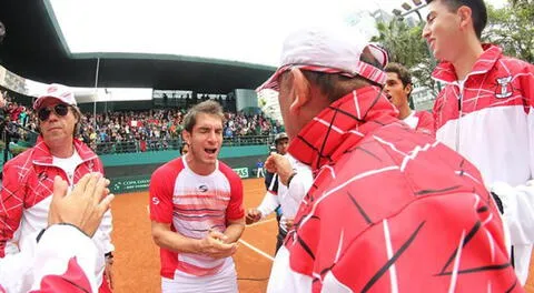 Copa Davis: Perú a un punto de ascender al Grupo I de la Zona Americana