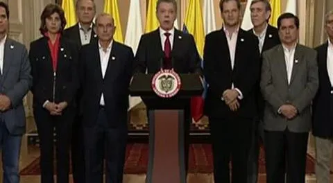 Juan Manuel Santos se comprometió a seguir trabajando por la paz