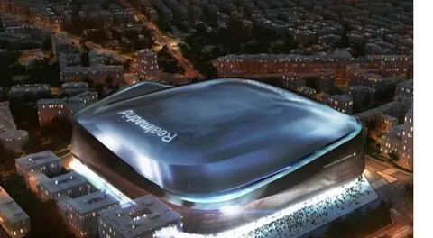 El nuevo Santiago Bernabéu, estadio del Real Madrid