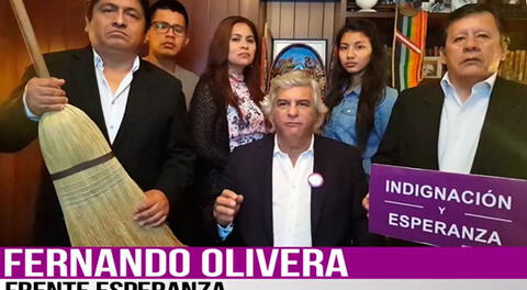 Fernando Olivera se pronuncia en redes sociales