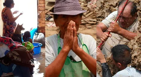 Cientos de personas han perdido todo a causa de los huaicos