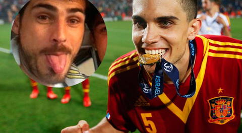 Iker Casillas y Marc Bartra protagonizaron divertida transmisión en Instagram [FOTOS]