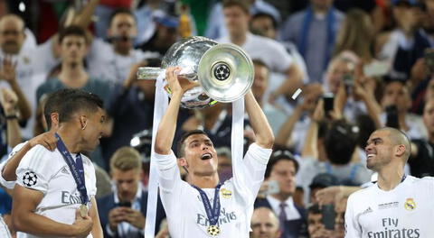 Cristiano Ronaldo ya ganó dos títulos de la Champions League con Real Madrid y va por la tercera