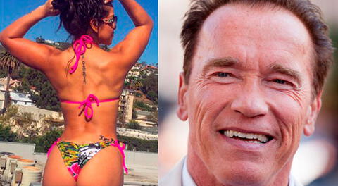 Instagram: Josetty Hurtado presume su foto con Arnold Schwarzenegger