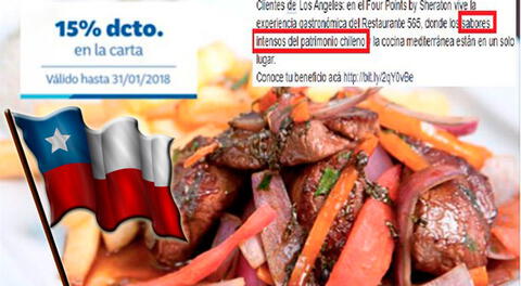 Banco de Chile retiró publicación sobre lomo saltado en Facebook