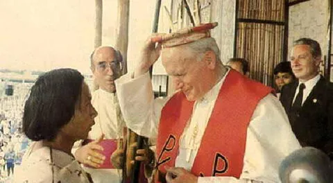 Juan Pablo II y su visita al Perú
