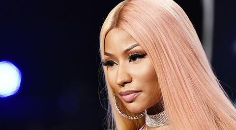 Nicki Minaj en su presentación en los premios MTV
