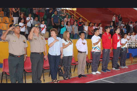 Juegos Deportivos Escolares en Piura