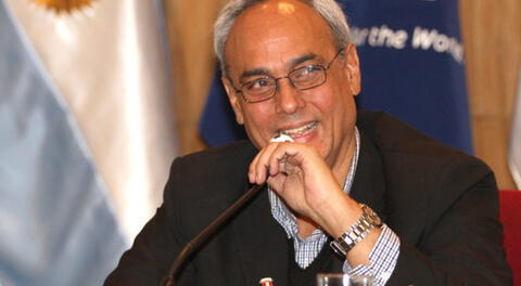 Manuel Burga, ex presidente de la Federación Peruana de Fútbol
