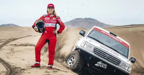 Fernanda Kanno sigue en competencia en el Rally Dakar 2018