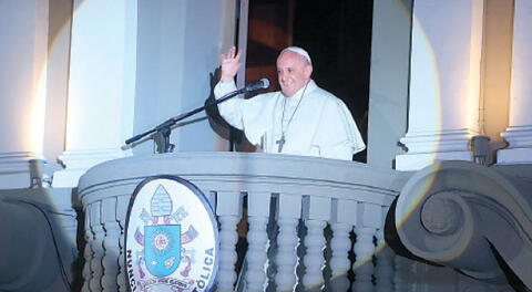   Se espera más de un millón y medio de personas en base las palmas para la misa del papa Francisco