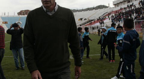 Óscar Ibañez sigue firme en Garcilaso. FOTO: Julio Ángulo Delgado