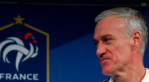 Técnico francés Didier Deschamps reslató juego de Perú ante Croacia