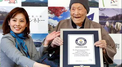 Japonés Masazo Nonaka, de 112 años el hombre más viejo del mundo