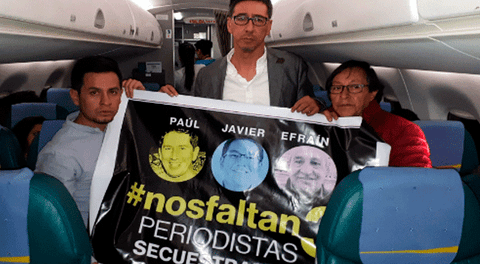 Familiares de periodistas secuestrados buscan reunión con presidente colombiano