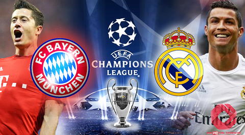 Real Madrid se enfrenta con Bayern Munich el 25 de abril y 1 de mayo