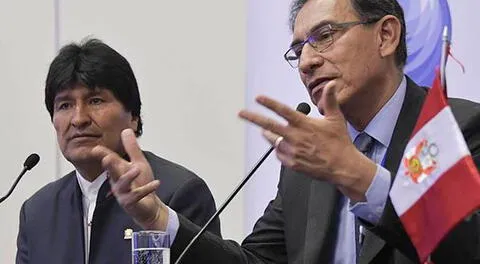 Martín Vizcarra quiere descontaminar el Titicaca con ayuda de Evo Morales