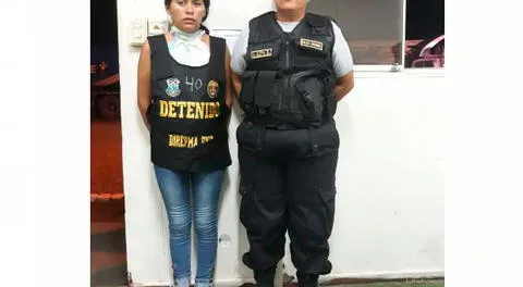Sofía Gutierrez detenida por llevar una menor para explotarla en La Pampa
