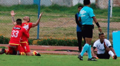 Neuman marcó el gol de Huancayo. FOTO: Manuel Tovar