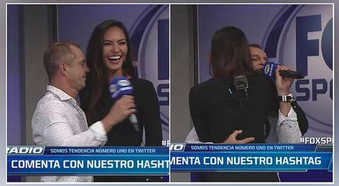 Novio de Brenda Carvalho luce demasiado cariñoso con Miss Perú [FOTOS]