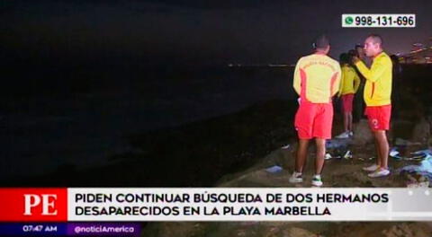 Familiares de hermanos ahogados en Marbella piden rescatar los cuerpos