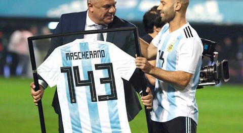 Javier Mascherano junto a Rafa Márquez son los dos jugadores vigentes con mas presencia en los Mundiales