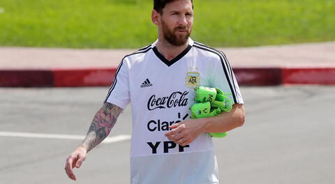 Messi se fue en silencio