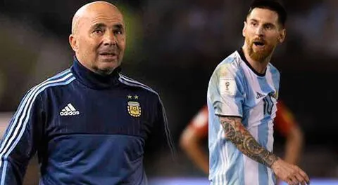 Sampaoli y Messi, el corto tiempo en la selección no sirvió para sumar.
