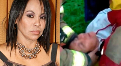 Martha Chuquipiondo es internada tras accidente de tránsito