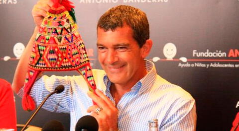 Antonio Banderas saluda al Perú por Fiestas Patrias 