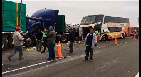 Accidente carretero dejó cuatro muertos en Paramonga