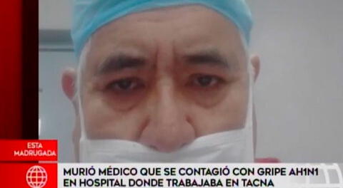 Médico Manuel Guevara murió por la gripe AH1N1 y complicaciones