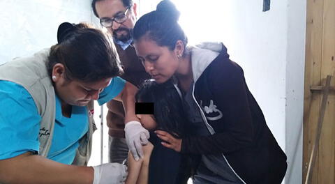 Ventanilla: realizan vacunación contra la sarampión en Pachacútec