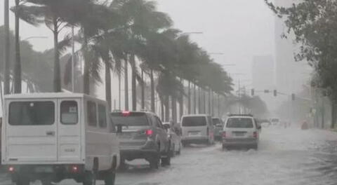 Tifón Mangkhut en Filipinas, deja al menos 59 muertos a su paso