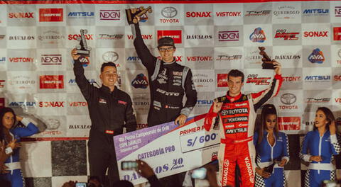 Premiación de la cuarta fecha del Campeonato Nacional de Drifting