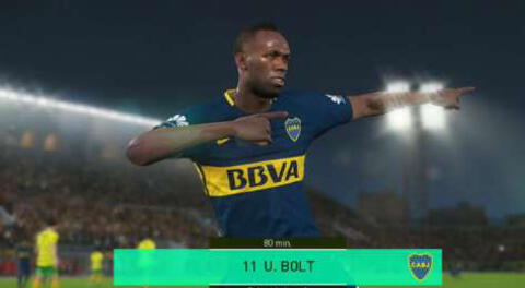 Los hinchas de Boca ya se imaginan a Bolt jugando por su equipo